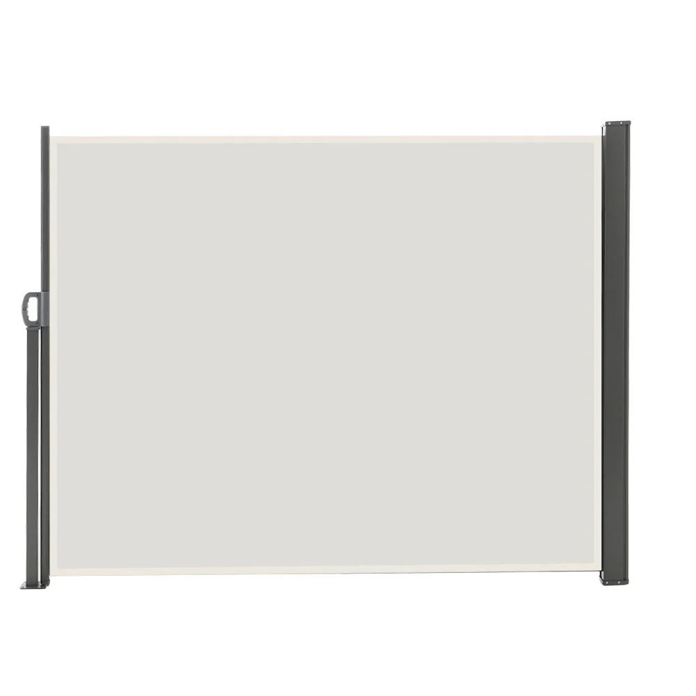 Brand new, Livingandhome Outdoor Retractable Privacy Side Awning | Beige  (C22)