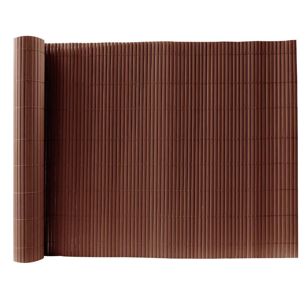 Brand new, PVC Garden Screening 1.8m x 3m Privacy Fence | Brown  (C18)